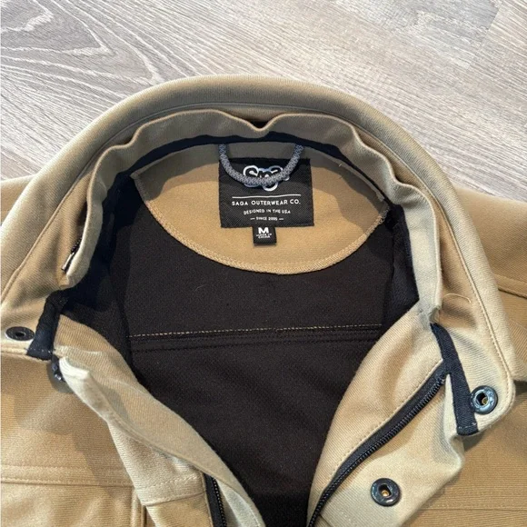 Men's Saga Softshell Jacket. Mens Medium - Picture 4 of 7